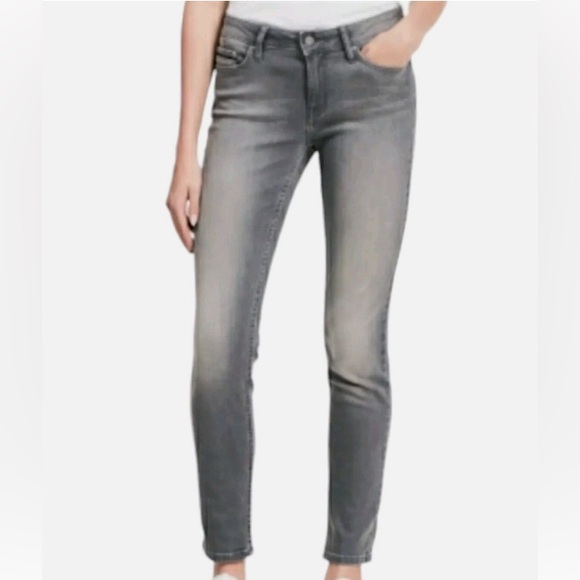 Calvin Klein Denim - Calvin Klein Stonewashed Gray Denim-Ladies 8